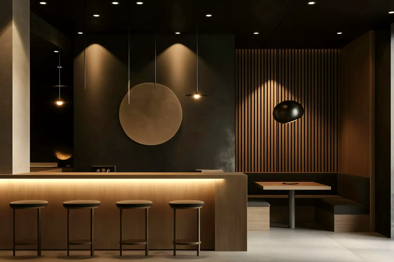 Restoran Konsepti bar aksı